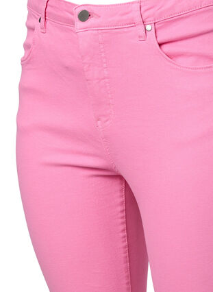 Super Slim Fit Amy Jeans mit hoher Taille, Rosebloom, Packshot image number 2