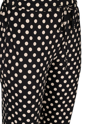 Schlafanzughose aus Baumwolle, Black W. Angora Dot, Packshot image number 2