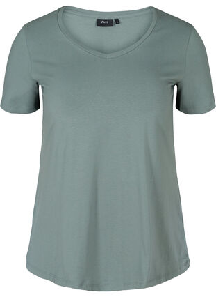 Basic T-Shirt, Balsam Green, Packshot image number 0