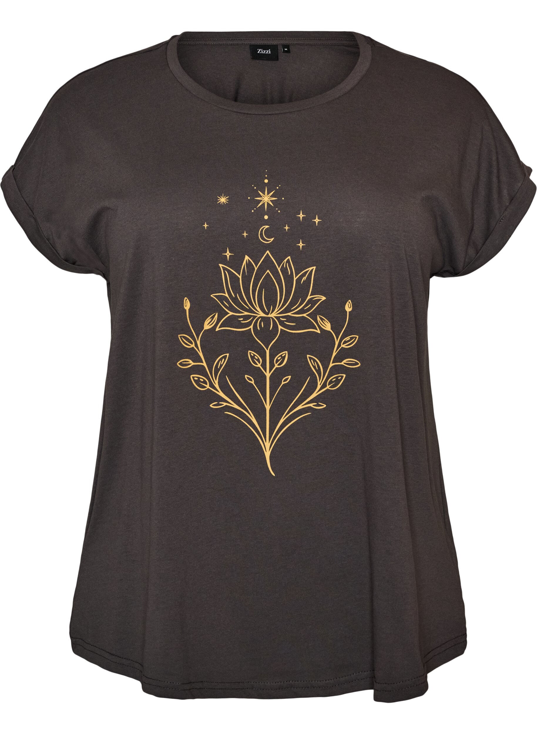 T-Shirt mit dekorativem Frontprint