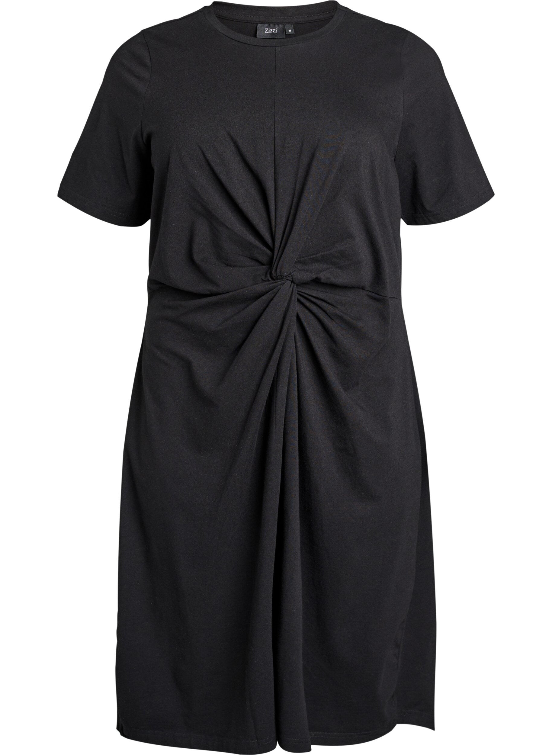 Kleid aus Baumwolle mit Twist-Detail