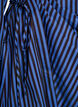 Gestreifte Bluse mit Wickeloptik und Bindeg&uuml;rtel, Blau, Packshot image number 3