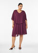 Kurzes Chiffon-Partykleid mit Lagen-Effekt, Rot, Model image number 1