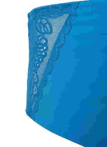 Unterhose mit regulärer Taille und Spitze, Cendre Blue, Packshot image number 2