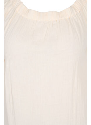 Kleid aus Baumwolle mit Broderie Anglaise, Buttercream, Packshot image number 2