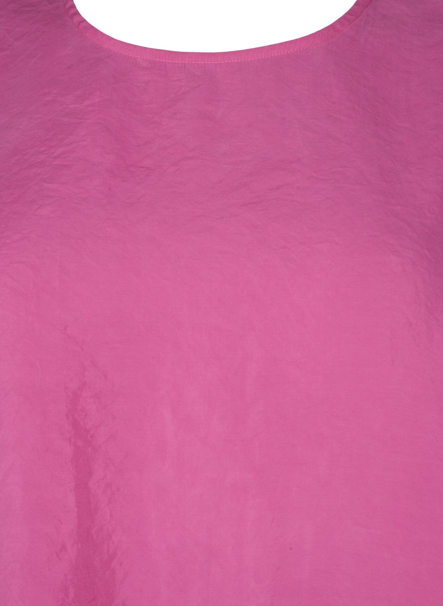 Zizzi Bluse aus TENCEL&trade;-Modal mit gestickten Details, Phlox Pink, Packshot image number 2