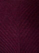 Kurzes Strickkleid mit V-f&ouml;rmigem Strukturmuster, Rot, Packshot image number 2