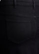 FLASH - Midi-Jeansrock mit vorderem Schlitz, Schwarz, Packshot image number 3