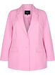 Klassischer Blazer mit Knopfverschluss, Pink, Packshot image number 0