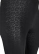 Leggings aus Kunstleder mit Spitzenmuster, Schwarz, Packshot image number 2