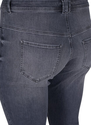 Extra Slim Amy Jeans mit hoher Taille, Grey Denim, Packshot image number 3