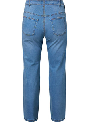 Hoch taillierte Gemma Jeans mit normaler Passform, Light blue, Packshot image number 1