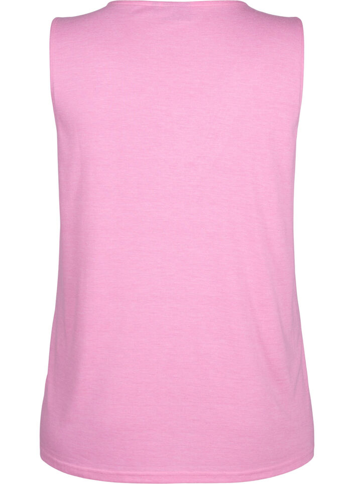 Ärmelloses Top mit Spitze, Rosebloom, Packshot image number 1