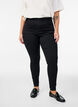 Hoch taillierte super Slim Amy Jeans, Schwarz, Model image number 2