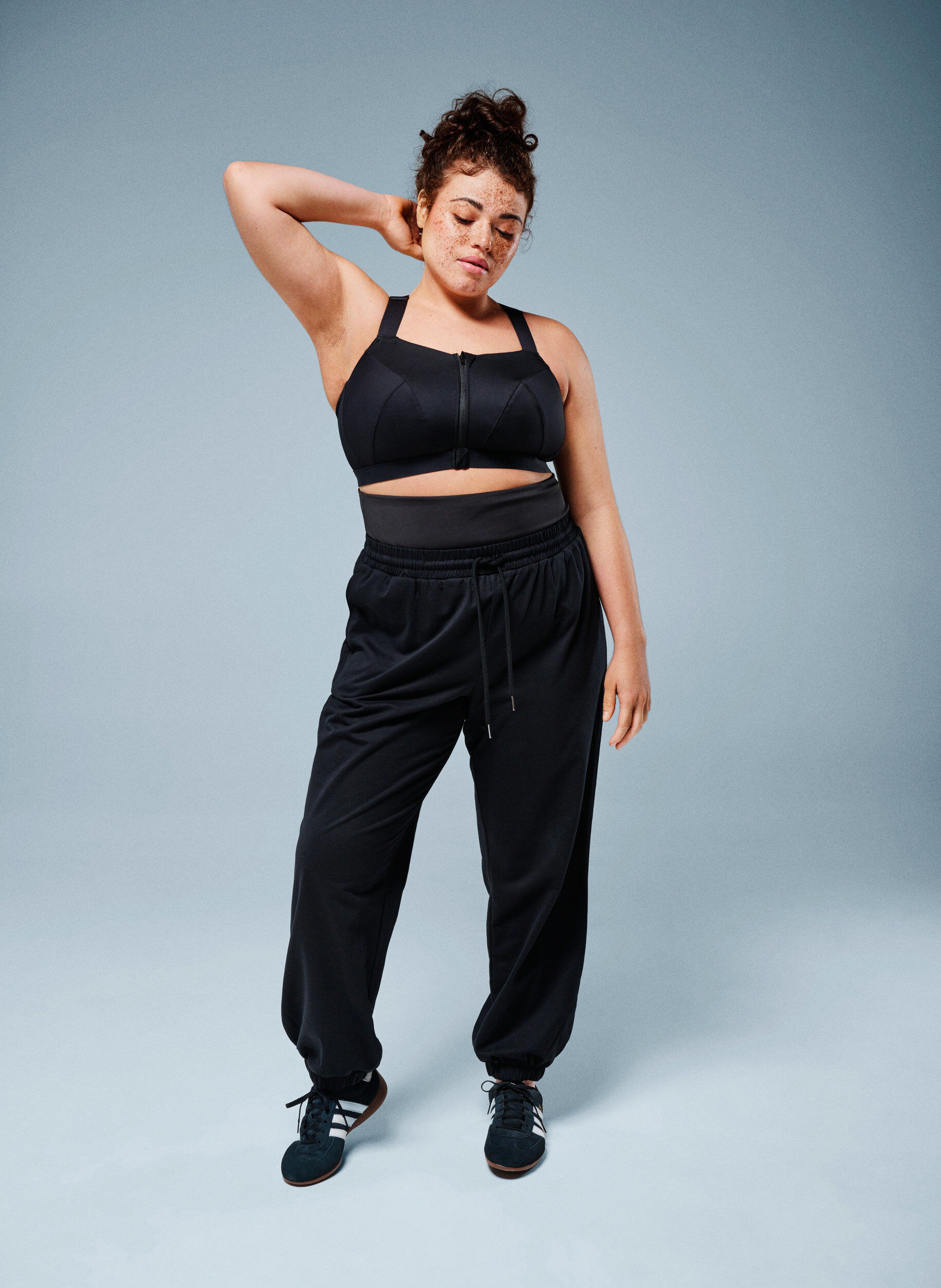 Sweatpants mit breitem Bund