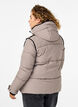 Kurze Steppjacke mit Kontrastdetails, Beige, Model image number 2