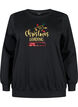 Weihnachts-Sweatshirt, Black LOADING, Packshot image number 0