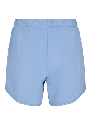 Einfarbige Shorts mit Taschen, Faded Denim, Packshot image number 1
