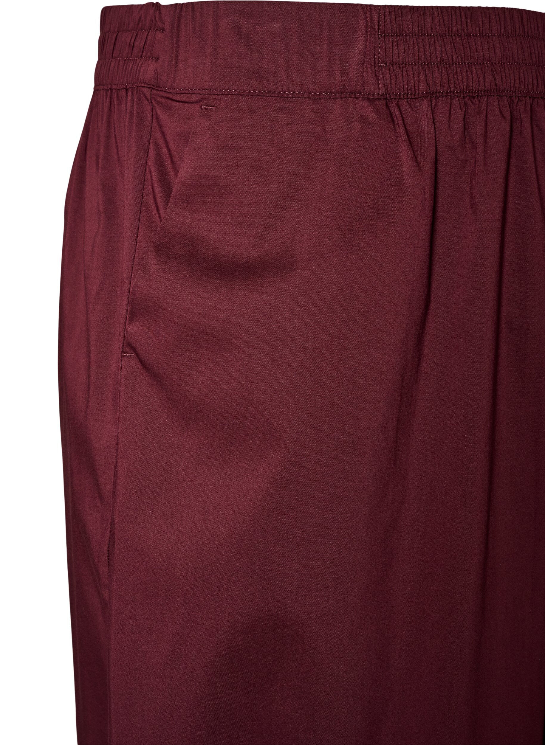 ZizziBallonhose mit Taschen und elastischem Bund, Rot, Packshot image number 2