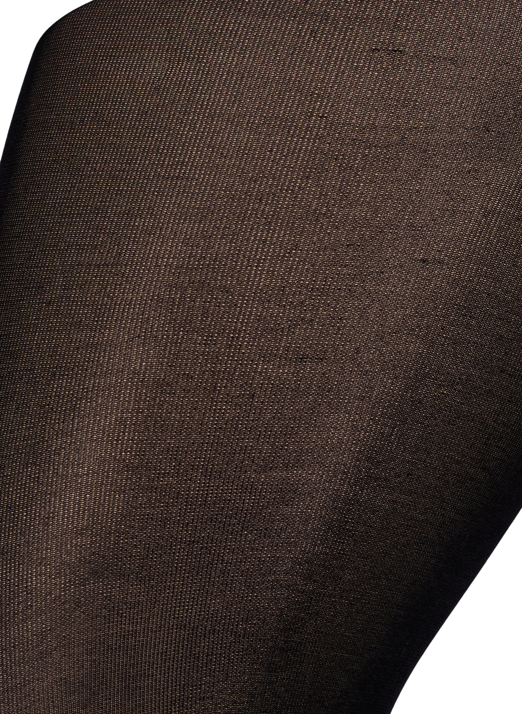 Zizzi Strumpfhose 100 denier mit Push-up, Schwarz, Packshot image number 2