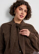 Strickjacke mit Schleifen und Kn&ouml;pfen, Braun, Model image number 3