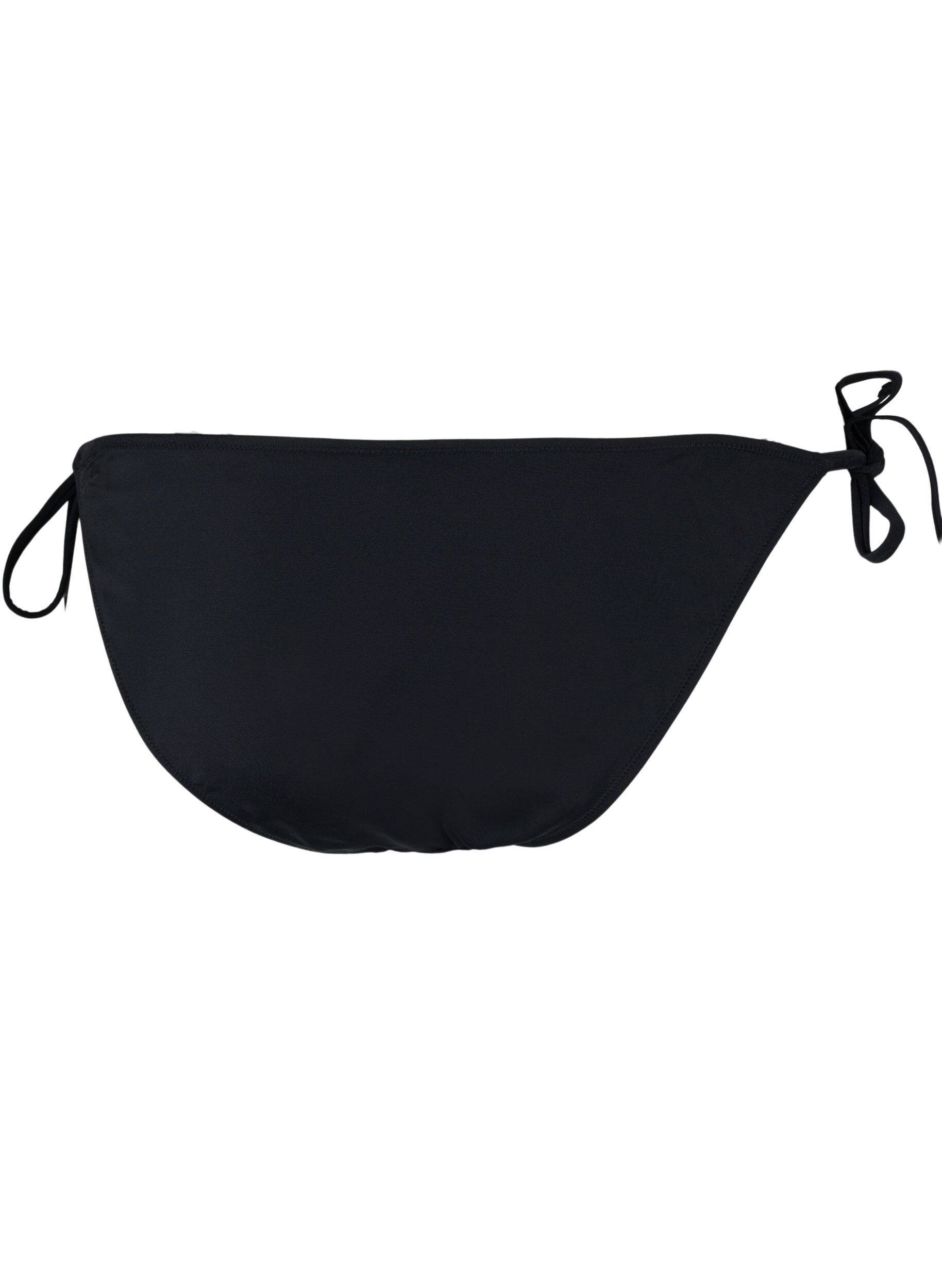 Zizzi Bikinislip mit Bindeb&auml;ndern, Black, Packshot image number 1