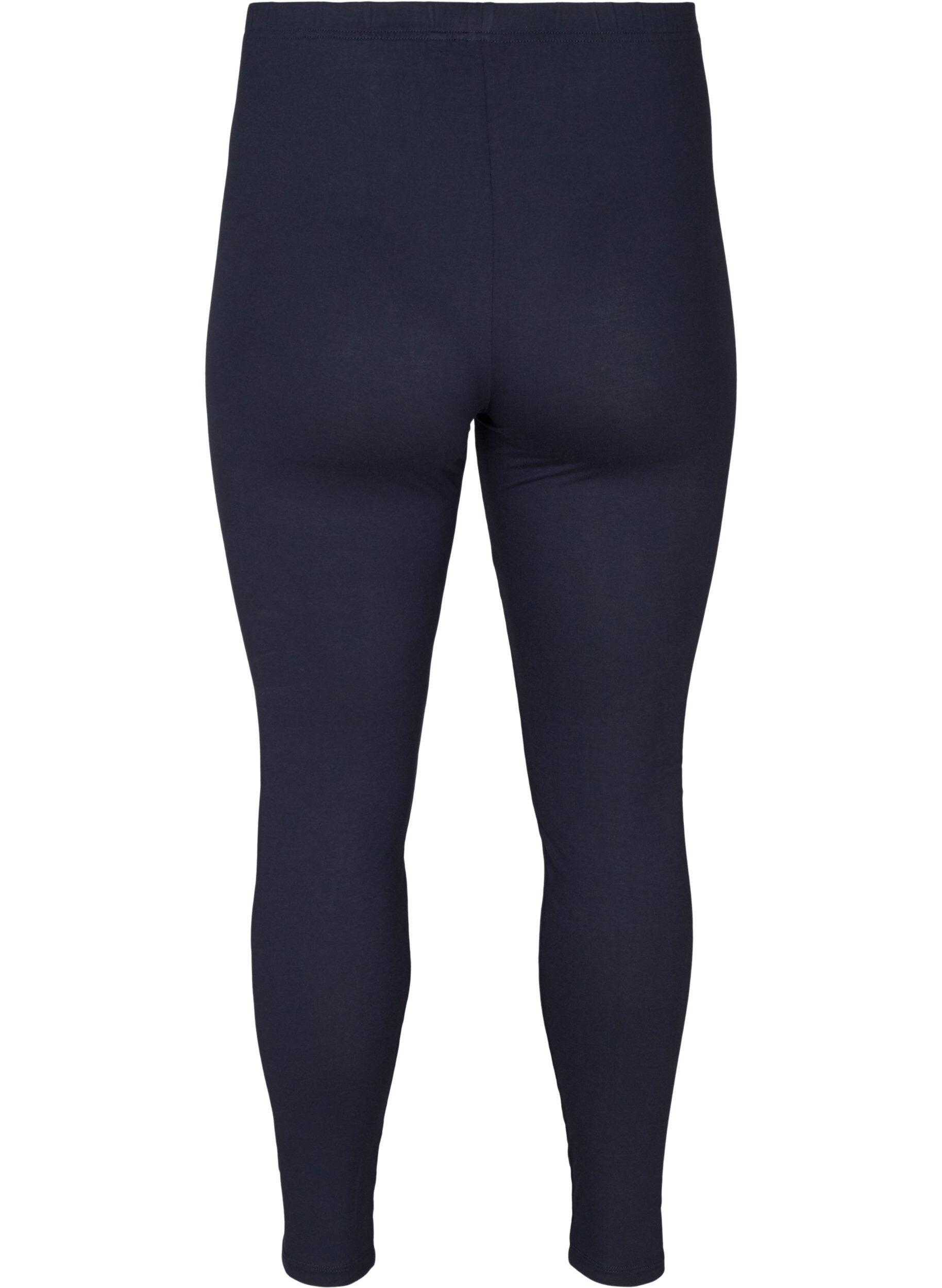 Zizzi Lange Basic Leggings, Night Sky, Packshot image number 1