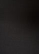 Basic-T-Shirt mit U-Boot-Ausschnitt und 3/4-&Auml;rmeln, Schwarz, Packshot image number 2