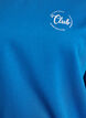 Sweatshirt mit Textprint, Blau, Packshot image number 2