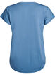 Kurzarm Trainingsshirt mit V-Ausschnitt, Petrol, Packshot image number 1