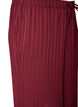 Hose mit strukturierten Streifen und geraden Beinen, Rot, Packshot image number 2