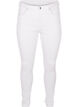 Super Slim Amy Jeans mit hoher Taille, White, Packshot image number 0