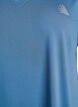 Kurzarm Trainingsshirt mit V-Ausschnitt, Petrol, Packshot image number 2