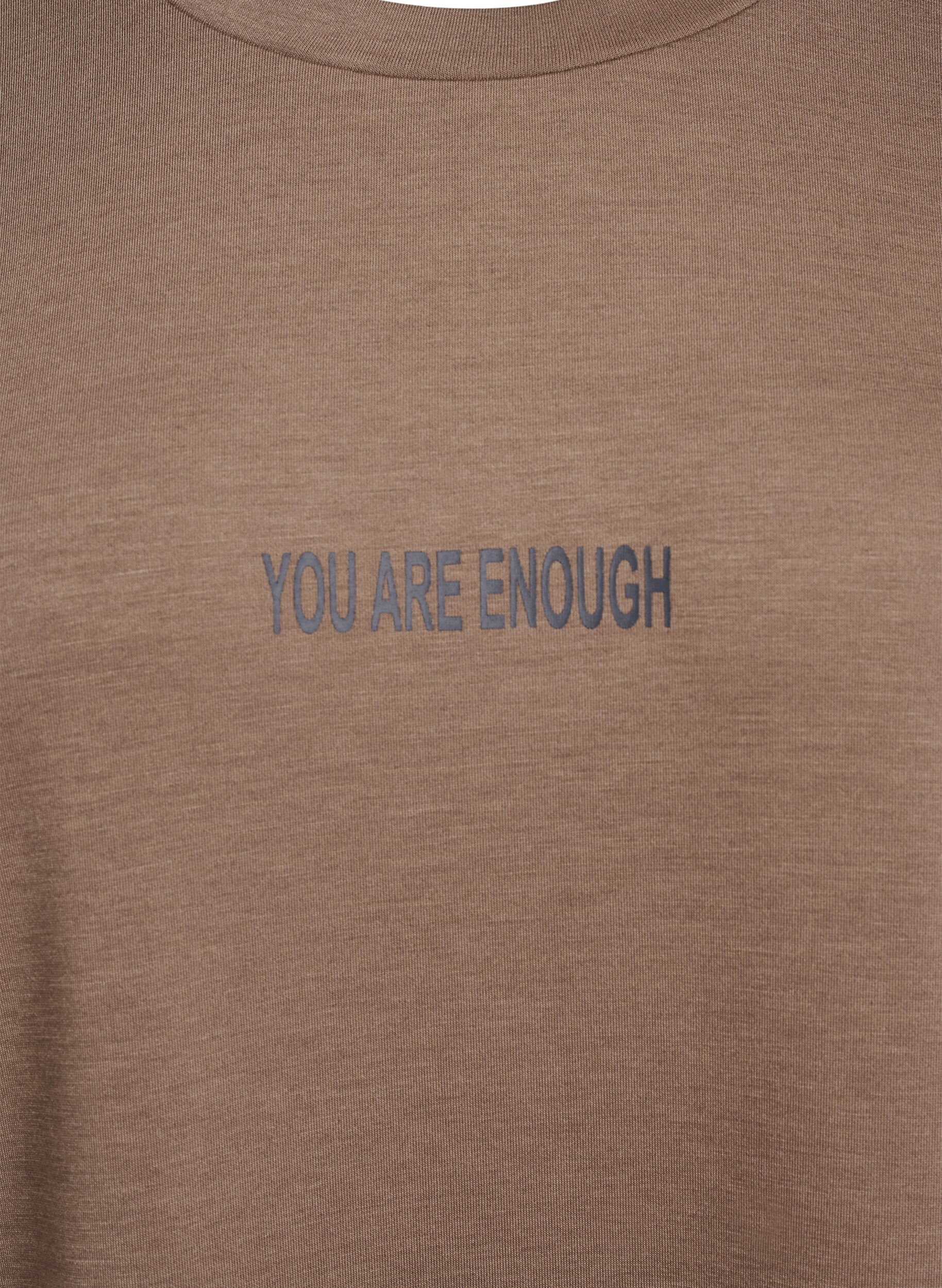 Zizzi Sweatshirtkleid aus Modal-Mischung, Fossil , Packshot image number 2