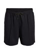 Hoch taillierte Shorts mit Streifendetails, Schwarz, Packshot image number 0
