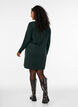 Strickkleid aus Baumwoll-Viskose-Mischung, Gr&uuml;n, Model image number 2