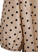 Midi-Hemdkleid mit Punkten und 3/4-Ärmeln, Beige, Packshot image number 3
