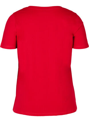 Weihnachts-T-Shirt mit Pailletten, Red, Packshot image number 1