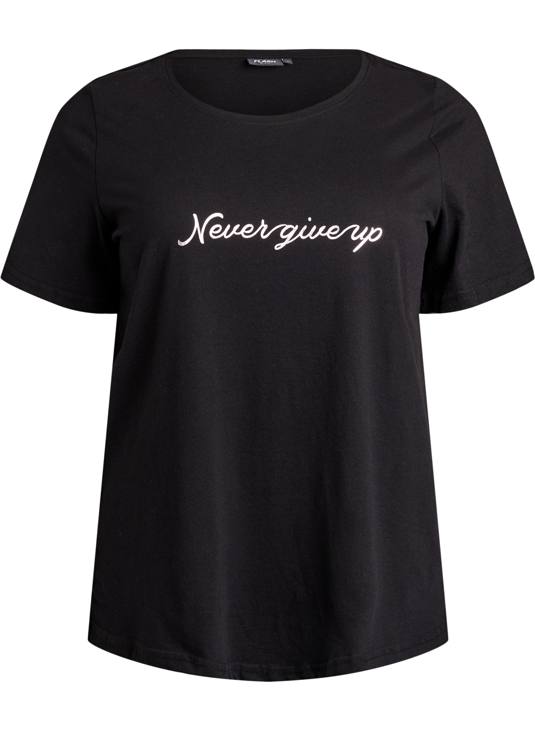 ZizziT-Shirt mit Print, Schwarz, Packshot image number 0