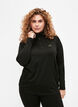 Baselayer-Bluse mit Taschen und Mesh, Black, Model image number 0