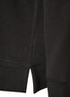 Lang&auml;rmelige Bluse aus Jersey mit Rundhalsausschnitt, Schwarz, Packshot image number 3