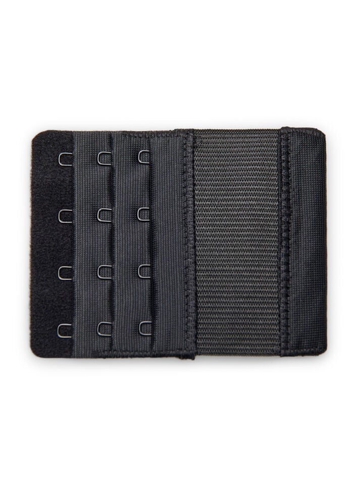 BH-Verl&auml;ngerer mit 6 H&auml;kchen, Schwarz, Packshot image number 1