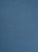 Einfarbiges Basic Top aus Baumwolle, Grau, Packshot image number 2