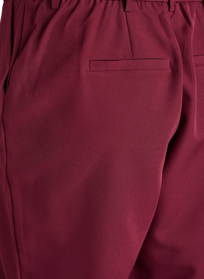 Hose mit Taschen und geraden Beinen, Rot, Packshot image number 3