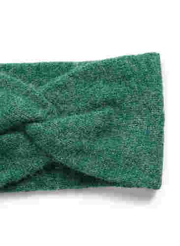 Gestricktes Stirnband, Evergreen Melange, Packshot image number 2