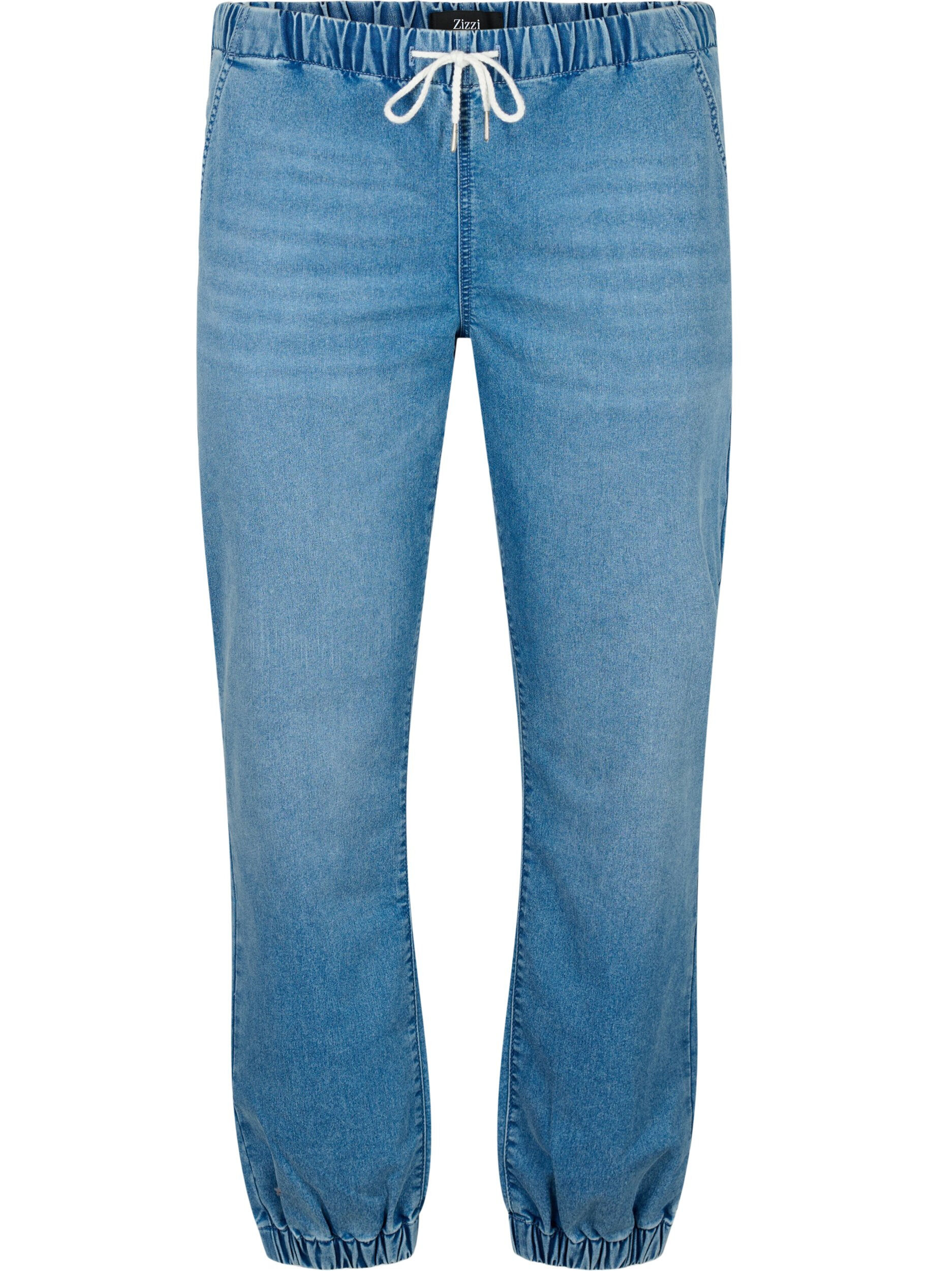 Jeans-Jogginghose mit Taschen