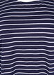 T-Shirt aus Baumwolle mit Streifen, Night Sky W. Stripe, Packshot image number 2