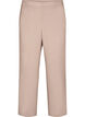 Taillierte Hose mit hoher Taille und gerader Passform, Beige, Packshot image number 0