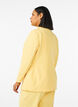 Klassischer Blazer mit Knopfverschluss, Gelb, Model image number 2