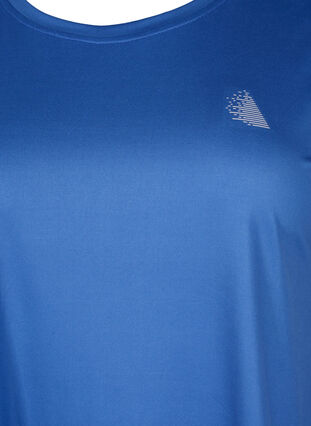 Kurzärmeliges Trainings-T-Shirt, Sodalite Blue, Packshot image number 2